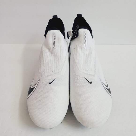 Nike Vapor Edge Elite 360 Flyknit Football Cleats CV6282-108 Size 14 White main image 4